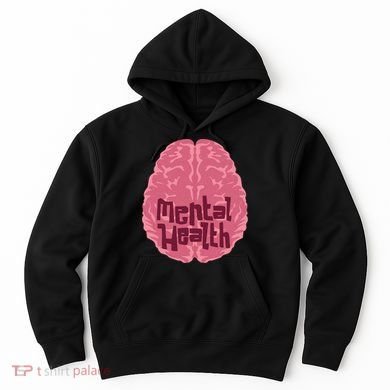 Mental Health Awareness Brain Hoodie