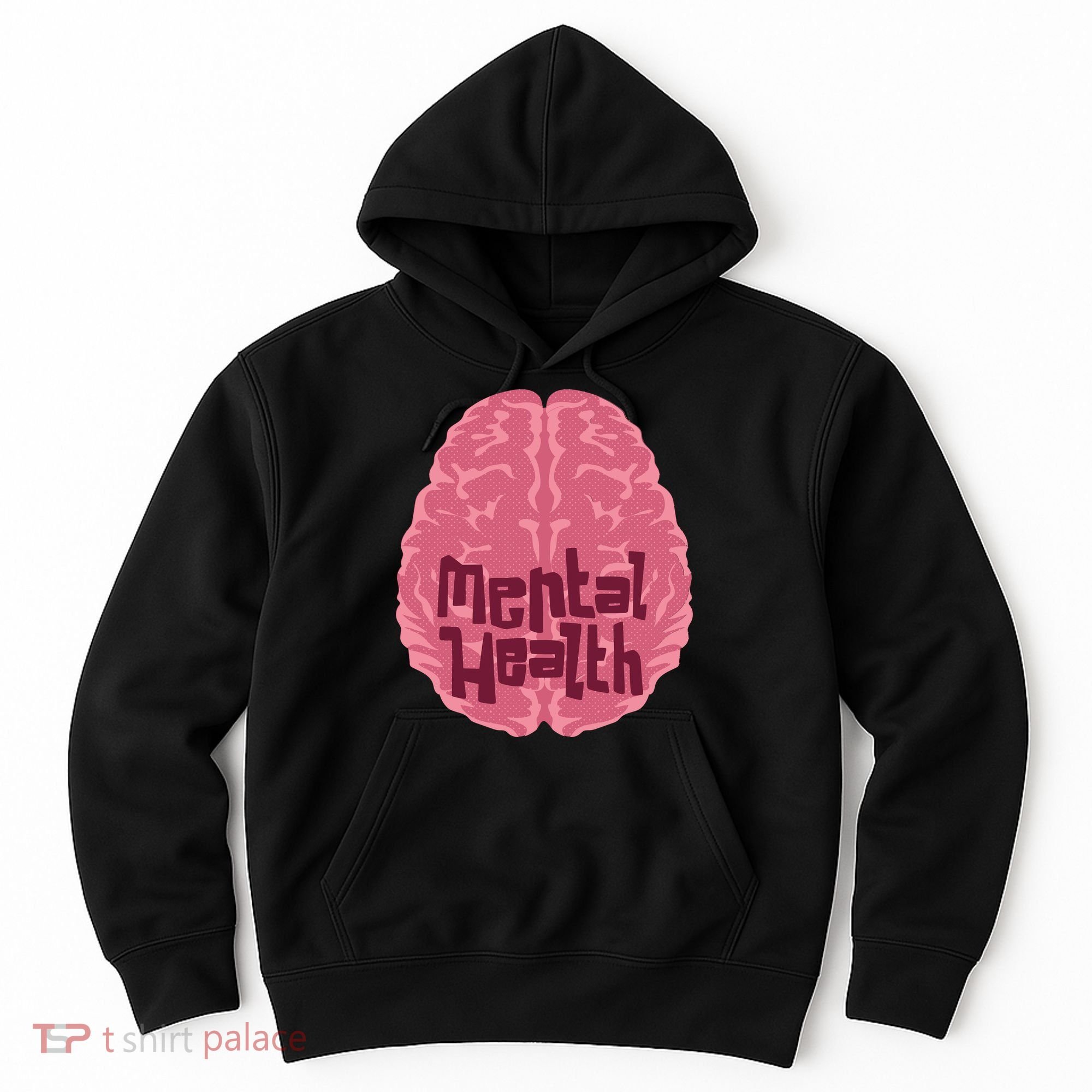 Mental Health Awareness Brain Hoodie