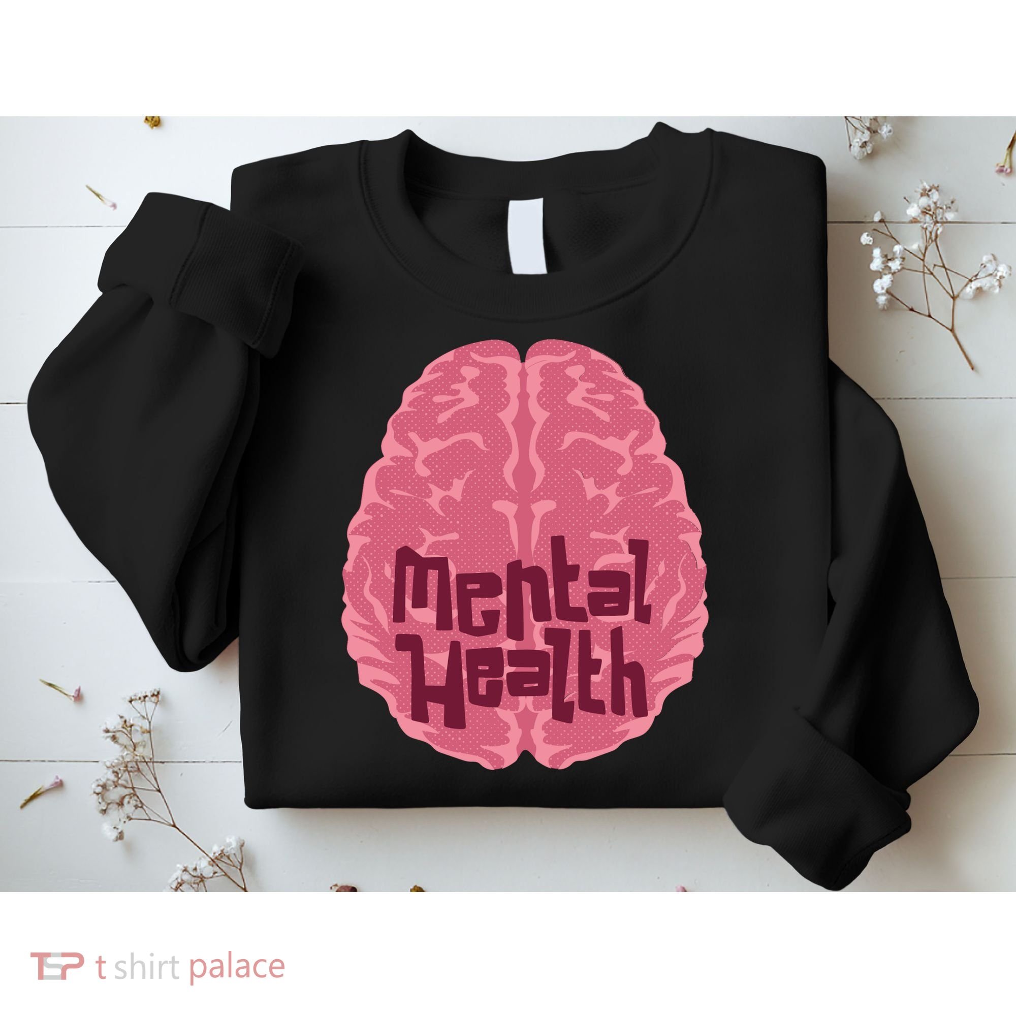 Mental Health Awareness Brain Sweatshirt