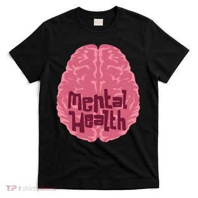 Mental Health Awareness Brain T-Shirt