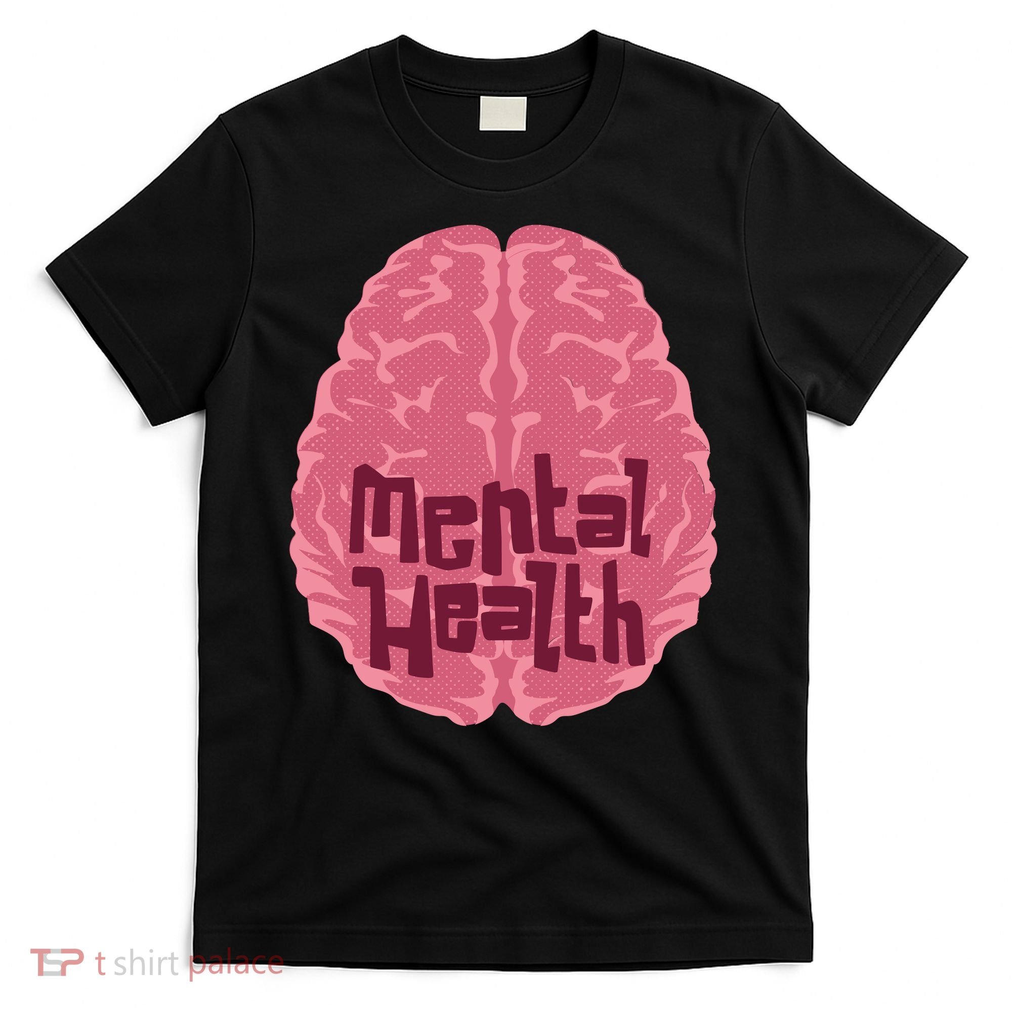 Mental Health Awareness Brain T-Shirt