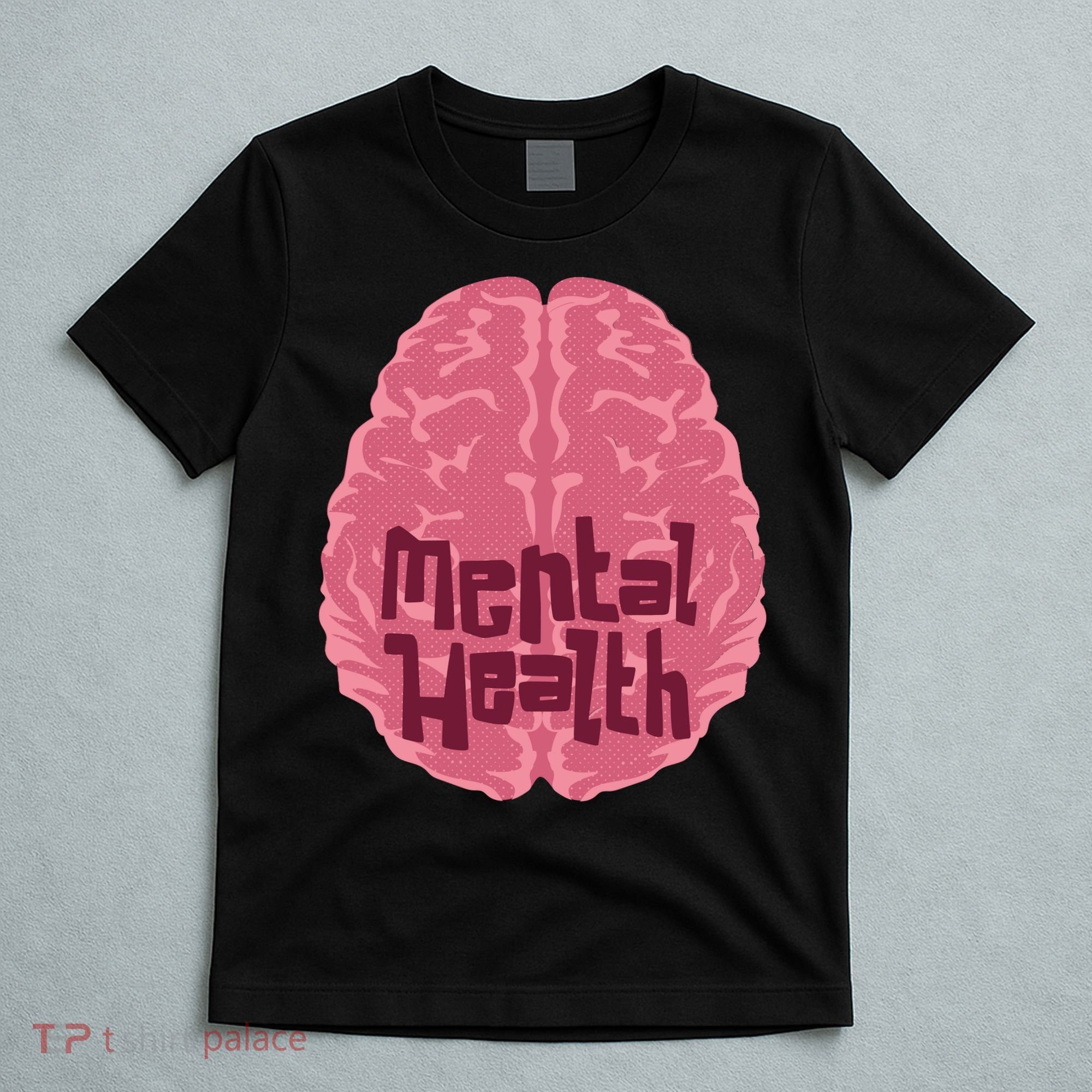 Mental Health Awareness Brain T-Shirt