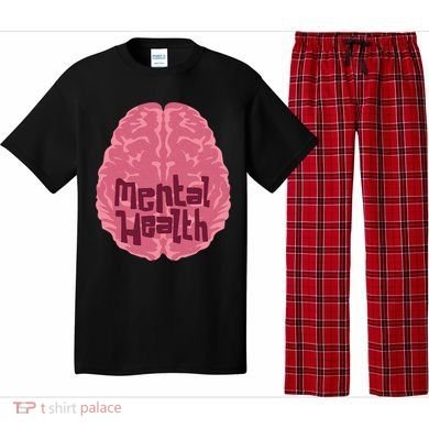 Mental Health Awareness Brain Pajama Set