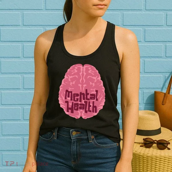Mental Health Awareness Brain Women's Tank Top