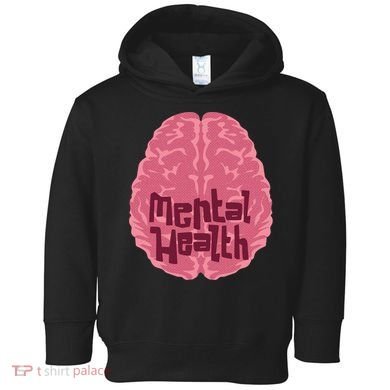 Mental Health Awareness Brain Toddler Hoodie