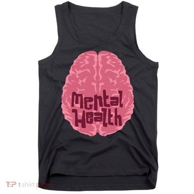 Mental Health Awareness Brain Tank Top
