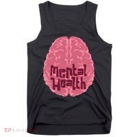 Mental Health Awareness Brain Tank Top thumb 0