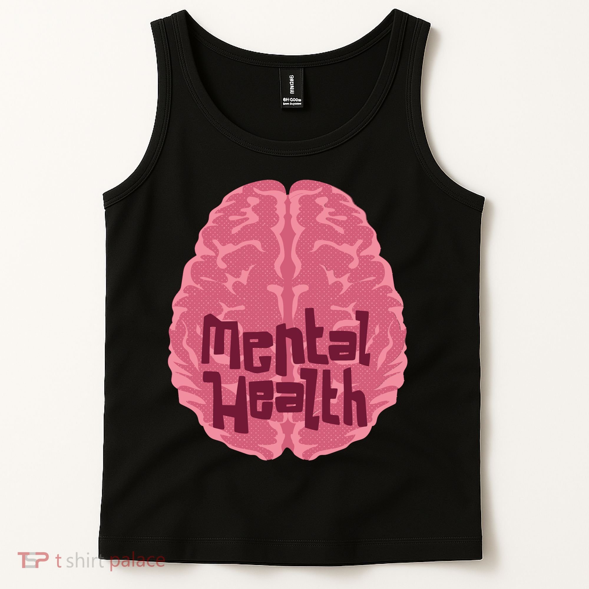 Mental Health Awareness Brain Tank Top