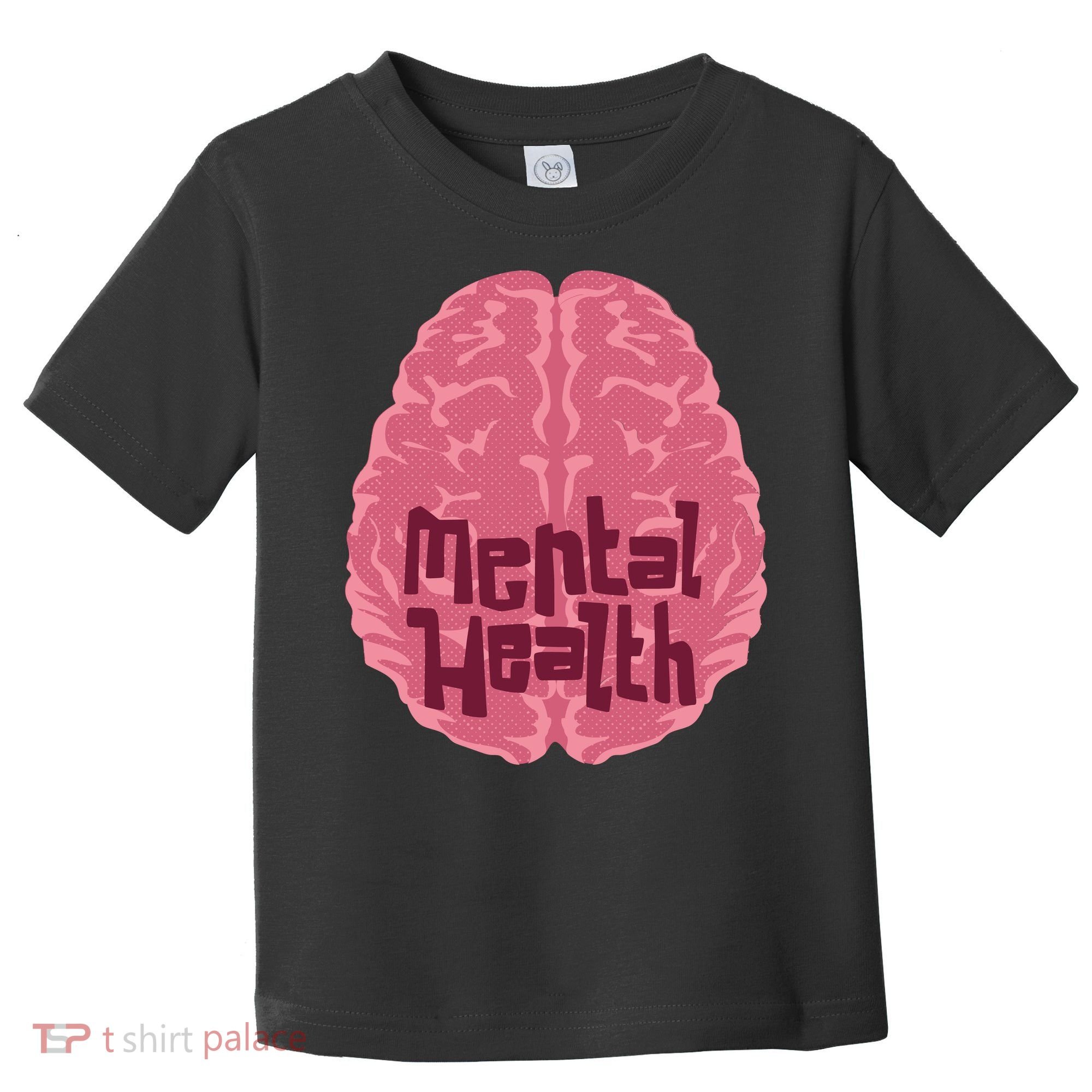 Mental Health Awareness Brain Toddler T-Shirt