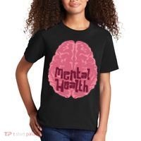 Mental Health Awareness Brain Kids T-Shirt thumb 2