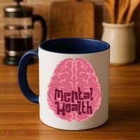 Mental Health Awareness Brain Coffee Mug thumb 4