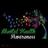 Mental Health Awareness Butterfly Tree Women's Tank Top thumb 5