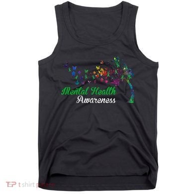 Mental Health Awareness Butterfly Tree Tank Top