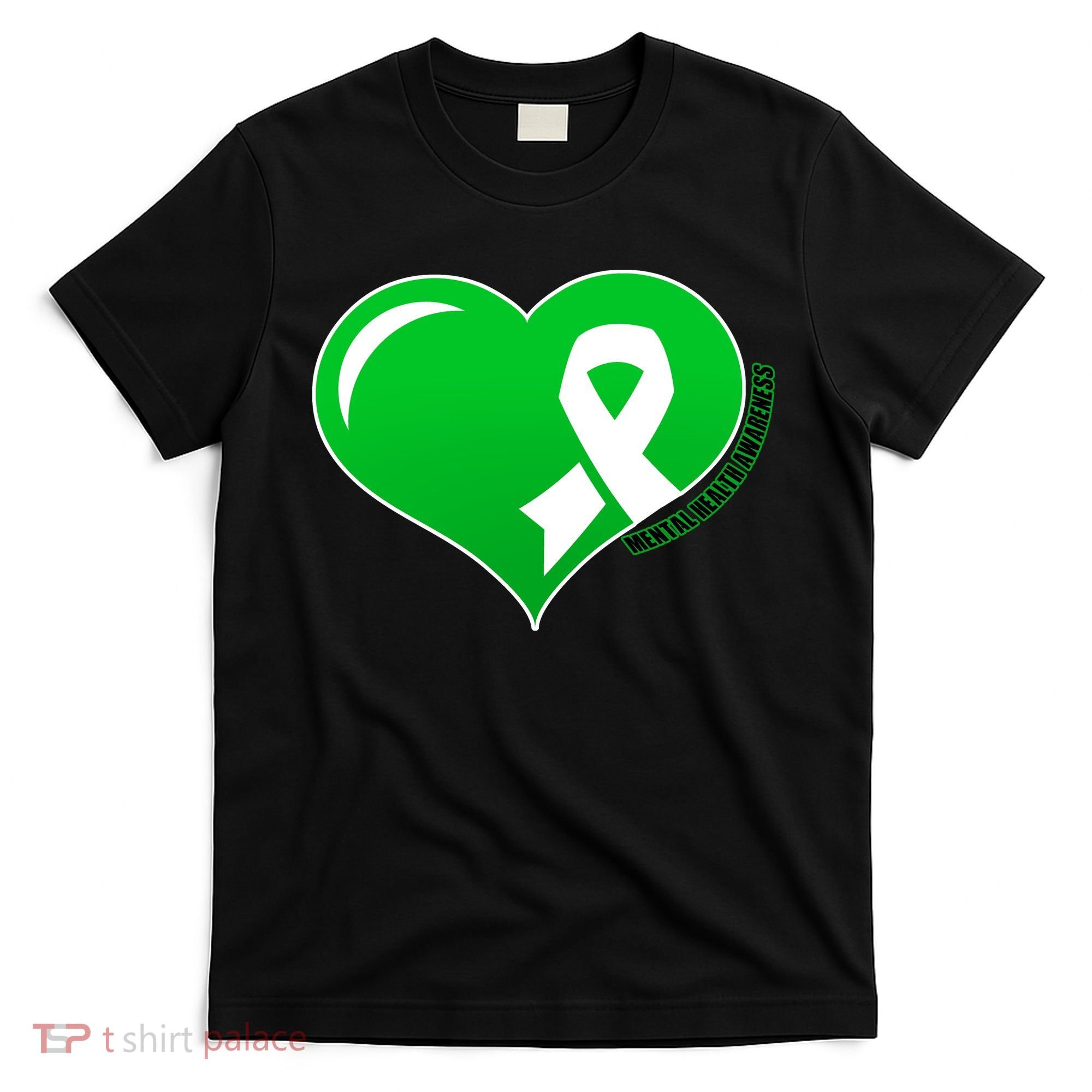 Mental Health Awareness Heart T-Shirt