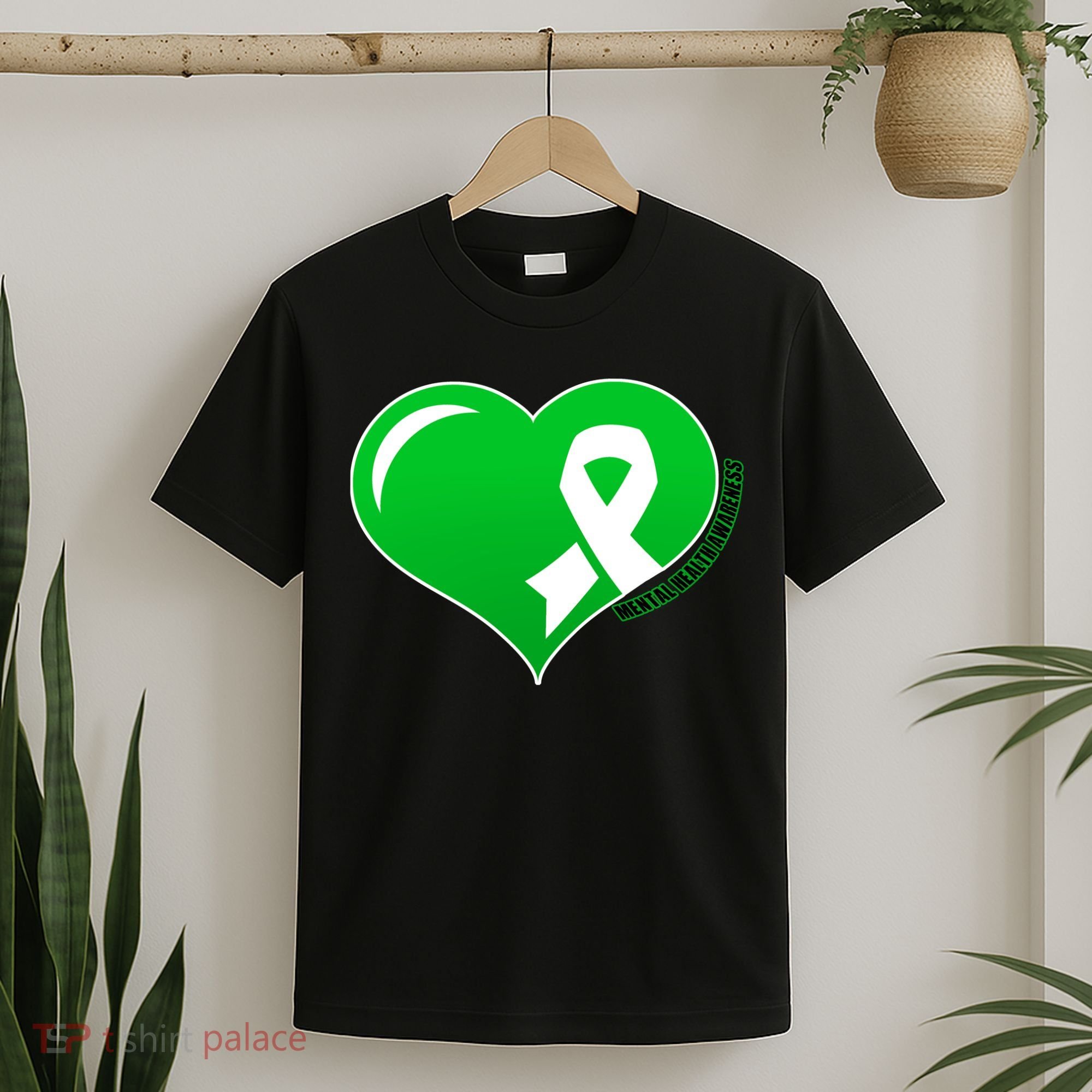 Mental Health Awareness Heart T-Shirt