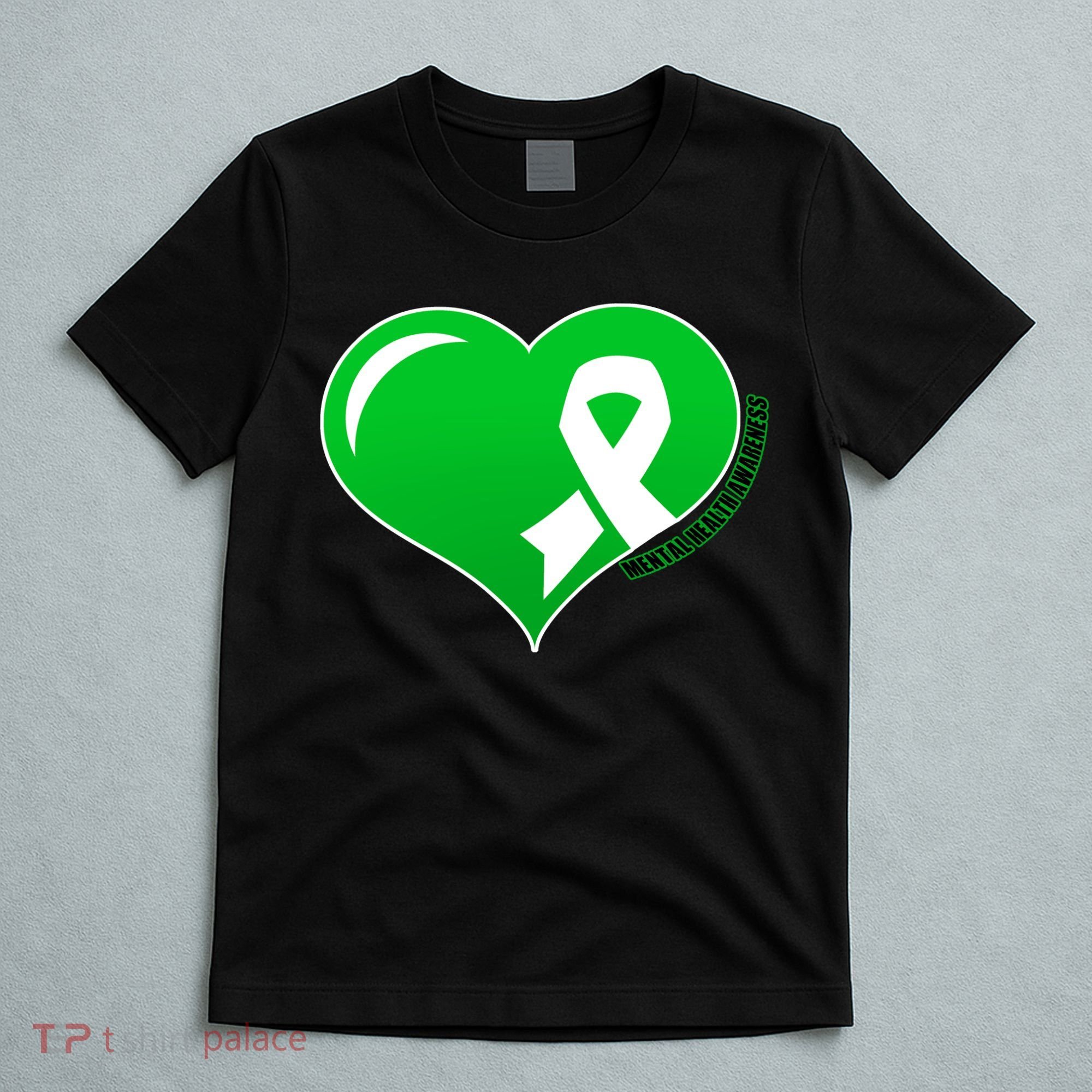 Mental Health Awareness Heart T-Shirt