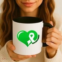 Mental Health Awareness Heart Coffee Mug thumb 3