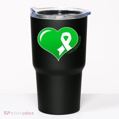 Mental Health Awareness Heart Tumbler