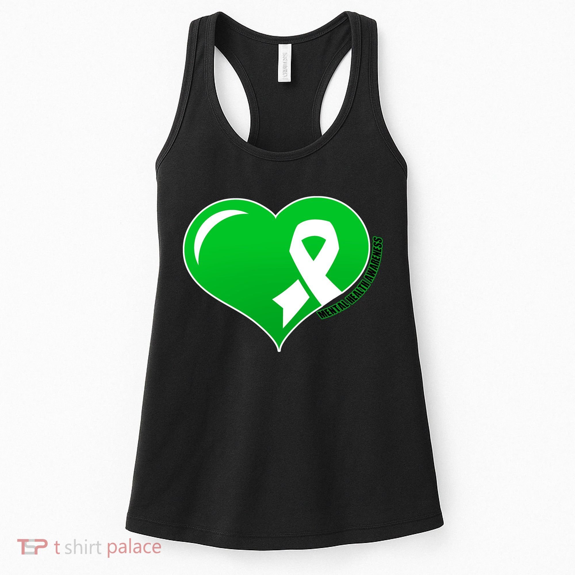 Mental Health Awareness Heart Women's Tank Top