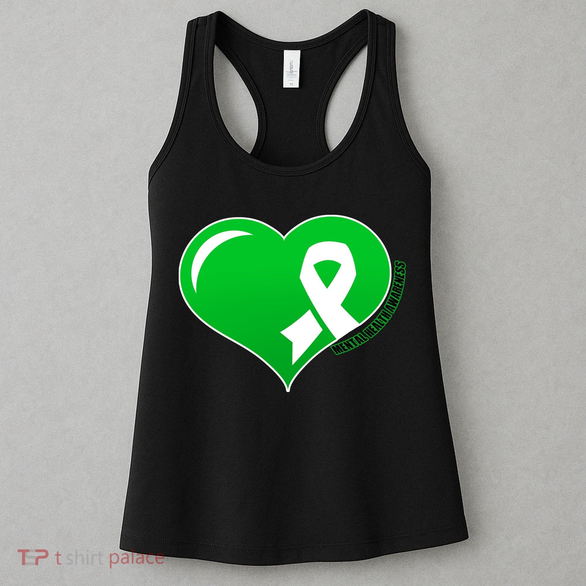 Mental Health Awareness Heart Women's Tank Top