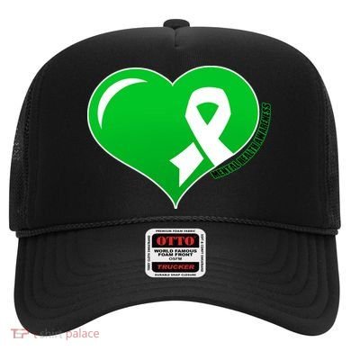 Mental Health Awareness Heart Hat
