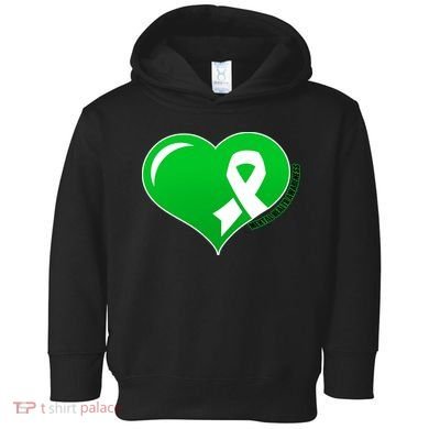 Mental Health Awareness Heart Toddler Hoodie