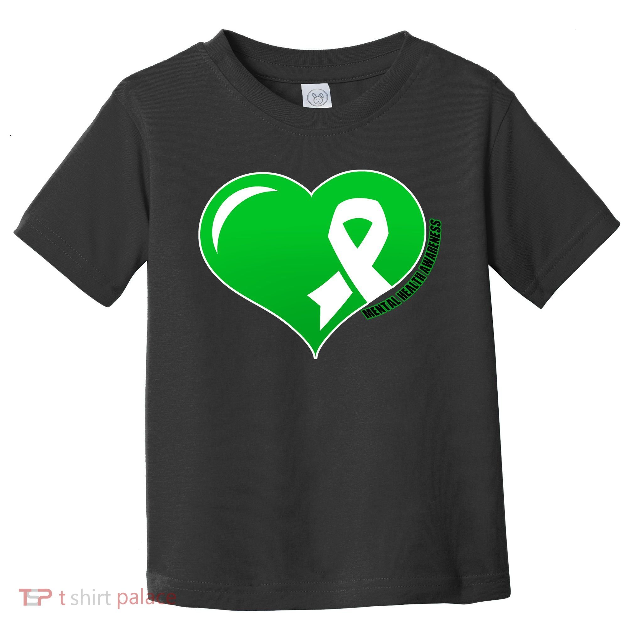 Mental Health Awareness Heart Toddler T-Shirt