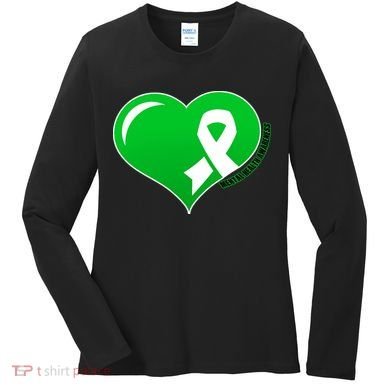 Mental Health Awareness Heart Women's Long Sleeve Shirt