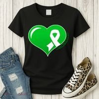 Mental Health Awareness Heart Women's T-Shirt thumb 3