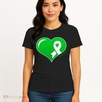 Mental Health Awareness Heart Women's T-Shirt thumb 4