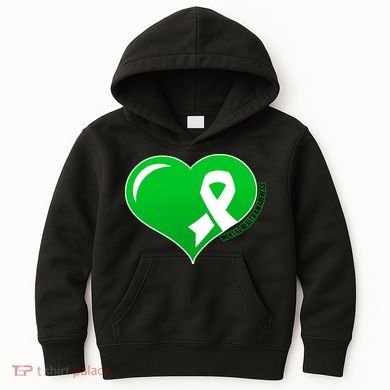 Mental Health Awareness Heart Kids Hoodie