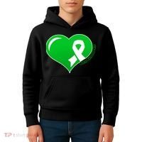 Mental Health Awareness Heart Kids Hoodie thumb 4