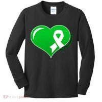 Mental Health Awareness Heart Kids Long Sleeve Shirt thumb 0