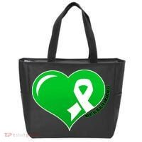 Mental Health Awareness Heart Tote Bag thumb 0