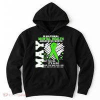 Mental Health Awareness Month Is All Year Long Hoodie thumb 0