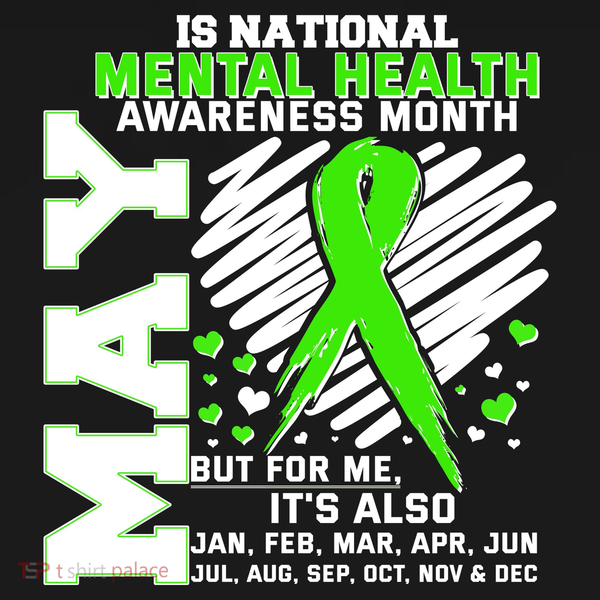 Mental Health Awareness Month Is All Year Long Sweatshirt