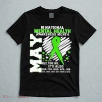 Mental Health Awareness Month Is All Year Long T-Shirt thumb 5