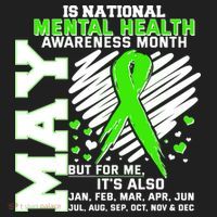 Mental Health Awareness Month Is All Year Long Beanie thumb 2