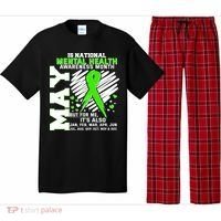 Mental Health Awareness Month Is All Year Long Pajama Set thumb 0