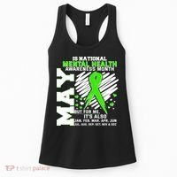 Mental Health Awareness Month Is All Year Long Women's Tank Top thumb 0