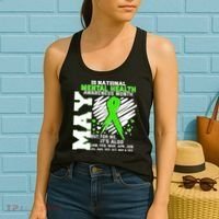 Mental Health Awareness Month Is All Year Long Women's Tank Top thumb 2