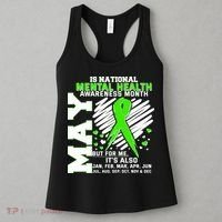 Mental Health Awareness Month Is All Year Long Women's Tank Top thumb 3