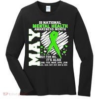 Mental Health Awareness Month Is All Year Long Women's Long Sleeve Shirt thumb 0