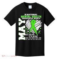 Mental Health Awareness Month Is All Year Long Kids T-Shirt thumb 0