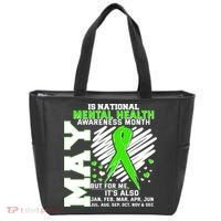 Mental Health Awareness Month Is All Year Long Tote Bag thumb 0