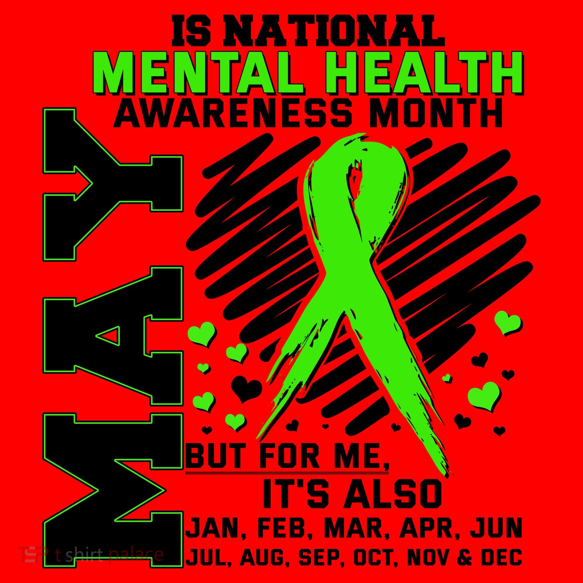 Mental Health Awareness Month Is All Year Long Santa Hat