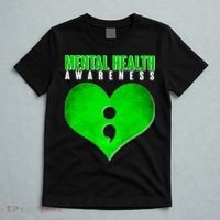 Mental Health Awareness Semicolon T-Shirt thumb 5