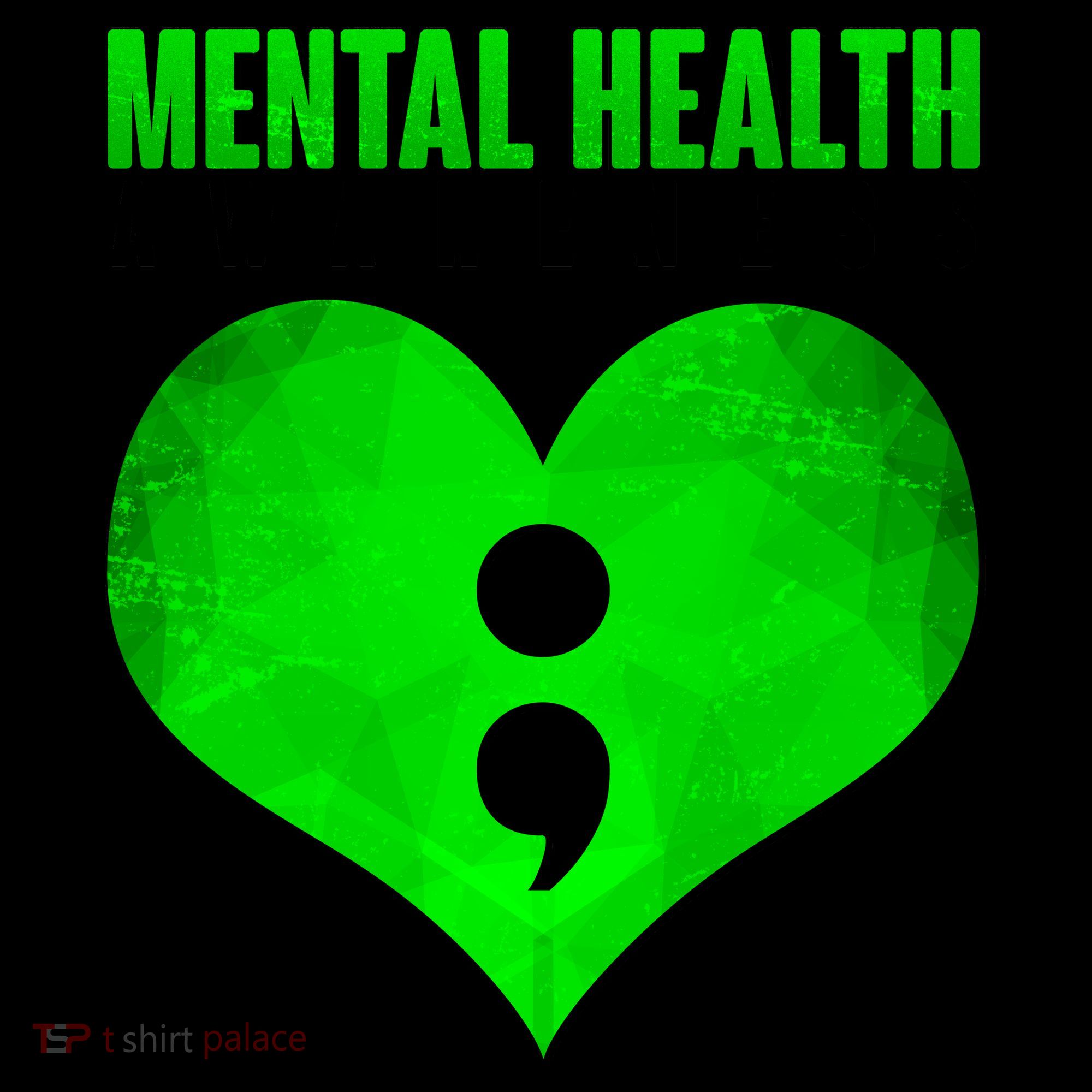 Mental Health Awareness Semicolon Coffee Mug