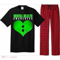 Mental Health Awareness Semicolon Pajama Set thumb 0