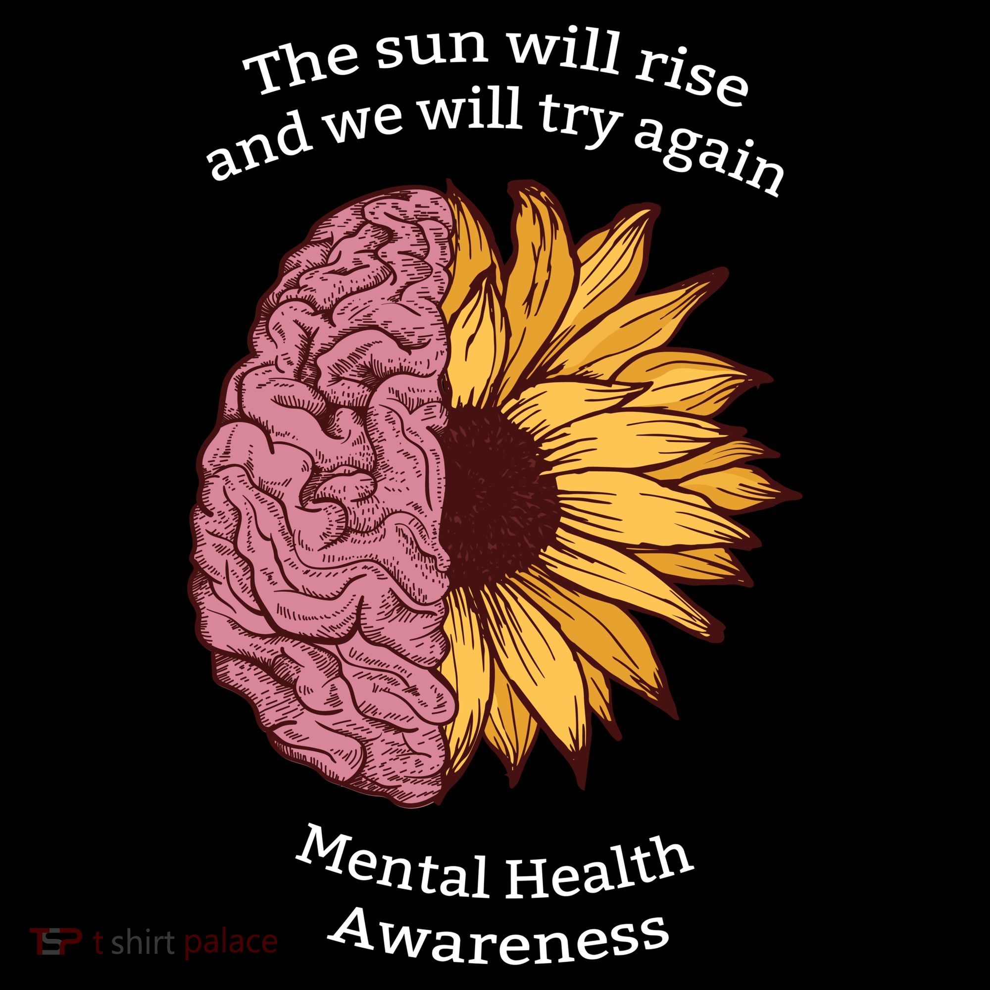 Mental Health Awareness Sun Will Rise Ornament